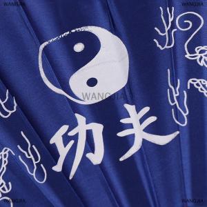 [COD] WANGJIA Chinese Kung Fu Fan Martial Arts Dragon Phoenix Plastic Handheld Folding Fans