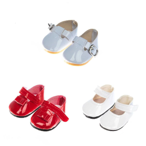 14Inch Cotton Doll Shoes Set Includes Plush PU Realistic Miniature Footwear For Display Or Play
