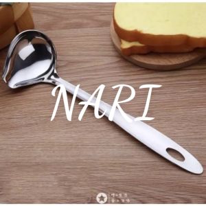 Vá múc nước chấm đầu nhỏ tiện lợi Vá inox cao cấp Vá múc nước sốt - gia dụng NARI