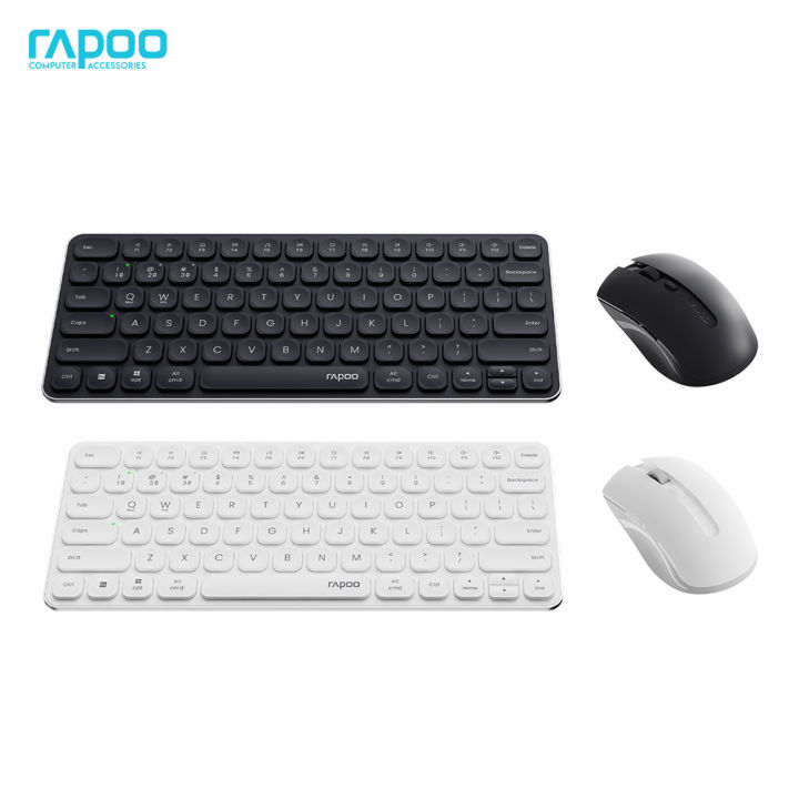 Rapoo App Rapoo 9050S Multi - Mode Wireless Optical Mouse & Keyboard | Lazada PH