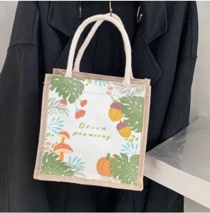 Tas Kanvas Jepang: Tas Tangan Multifungsi Tote Bag Stylish dengan Motif Seni yang Unik - Pilihan Sempurna untuk Belanja Sekolah atau Gaya Sehari-hari! Tampil Berbeda dengan Tas Kanvas Berkualitas Ringan dan Tahan Lama untuk Menyimpan Barang Anda denga