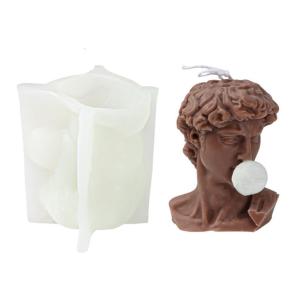 Epoxy Handmade Soap Mold David Decoration Mold for DIY Decoration Making Soap Melt Resin Polymer Clay