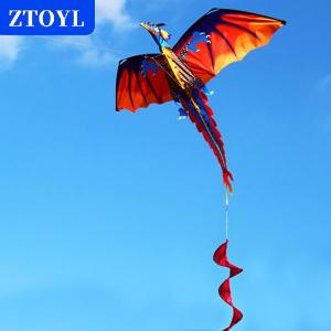 [COD]🔥🔥🔥ZTOYL Large 3D Nylon Kite Flying Dragon Kite with 100m Line Family Outdoor Sports Toy