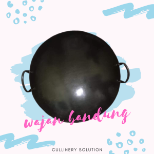 WAJAN NASI GORENG I WAJAN SEA FOOD I WAJAN MIE TEK TEK RESTORAN ukuran Diameter 45 cm