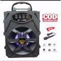 HF S288 WITH MIC KARAOKE / SPEAKER BLUETOOTH KARAOKE Speaker s288 / SPEAKER MINI KAROKE / SPEKER BLUETOOTH MINI / SPIKER KECIL KAROKE BAYAR DI TEMPAT. 
