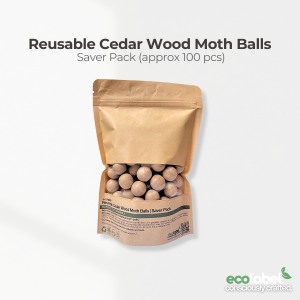 Eco-friendly Reusable Non-toxic Natural Cedar Wood Moth Balls Biodegradable Compostable Ecofriendly