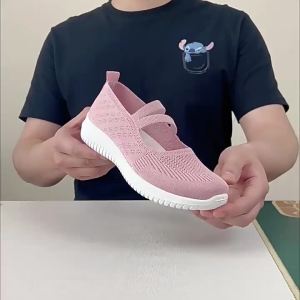 WomenS Shoes For Middle-Aged And Elderly Mothers Large Size Slip-On Cloth Shoes Casual Shoes