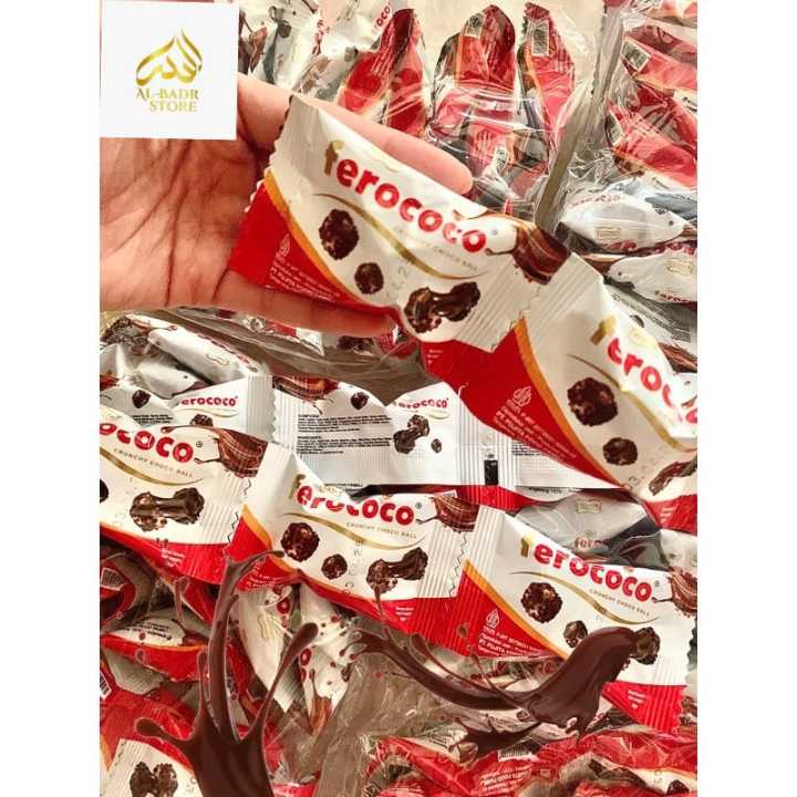 Cokelat Ferococo Cruncy Ball cokelat bola krispi isi 40 | Lazada Indonesia
