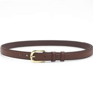 Thắt lưng nữ da bò thật HADADA khoá kim loại nhỏ xinh 2cm thời trang DV480