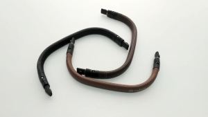 ที่เท้าแขนรถเข็นเด็กสำหรับ Cybex Priam 3/4 Mios 2/3 Pram รั้วรถเข็นเด็ก Buggy กันชนบาร์หนัง Handrail อุปกรณ์เสริมสำหรับเด็ก