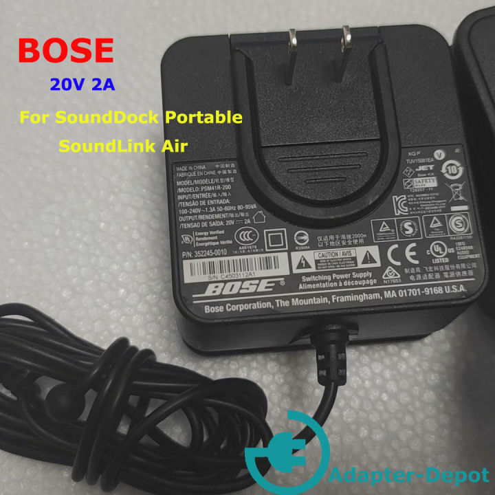 Bose sounddock deals power cord 20v