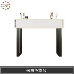 【SG⚡】Solid Wood Vanity Dresser Combinatio Small Bedrooms Extendable Makeup Table