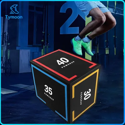 Perfeclan พีวีซีออกกำลังกายกระโดด Plyometric 3 In 1สำหรับยิมที่บ้านกล่องฝึกความคล่องแคล่วกล่อง Plyo แข็งแรงอเนกประสงค์ทนทาน