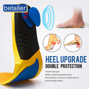 1 pasang sol sepatu penopang lengkung untuk bantalan pria & wanita Ortopedi foot pad insert ukuran 35-45