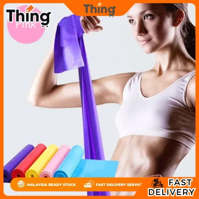 Warbase 7204 Yoga Elastic Strap Stretch Rubber Resistant Indoor Fitness Gym Slimming Exercise Band