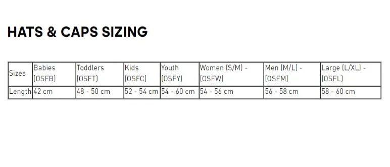 Adidas Men Adidas Cap Size Chart Adidas Fedora Hat Top