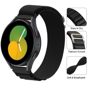 Alpine loop For Samsung Galaxy Watch 4/5/6 44mm 40mm 5 Pro 45mm watchband active 2 Gear S3 correa bracelet 20mm 22mm watch Strap h260630