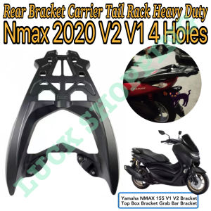 Motorcycle Yamaha Nmax 2016/2024 V1 V2 V3 4 Holes Rear Heavy Duty Alloy Top Box Bracket Made in Thailand High Quality