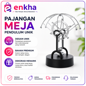 Pajangan Meja Unik Pendulum Newton Model Tanker Minyak Dekorasi Rumah Aksesoris Modern