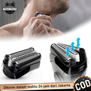 Kepala Shaver Replacement Shaver Foil Head Braun Kepala Pisau Cukur Pengganti For Braun 32b 32s 21b Series 3
