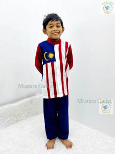 MERDEKA🇲🇾Boys & Girls Premium High Quality_Como crape