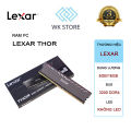 Ram Máy Tính Lexar Thor | 8GB / 16GB | DDR4 | Bus 3200 | Mới | Bảo hành 36 tháng. 