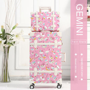 Uniwalker Luggage bag 13+20/13+22/13+24/13+26 Inch 2 In 1 Luggage Set 13inch Suitcase Cosmetic Case Travel Boarding Password Box Universal Wheel Trolley Case