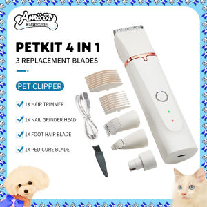 razor for dogs 4 in1 pet razor Electric Animal Professional Cat dog razor grooming kit