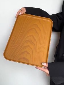 Multi-Sizes Plastic Tray Japanese Style Food Container Storage Serving Tray for Food COD