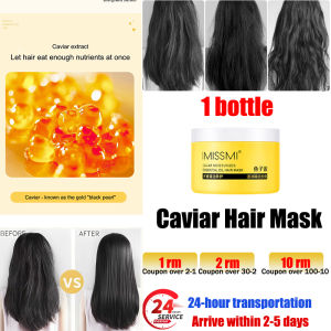 Hair conditioner  Hair care facial mask 鱼子酱发膜 250g  Moisturizing essential oil Lembut keluar rambut kurus  Jaga rambut  Memperbaiki rambut minyak  Melindungi rambut