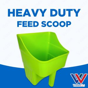 Durable Heavy Duty Feed Scoop  Tool for Feeding Horses Cows and Large Animals Heavy Duty Scoop Feeding Animals