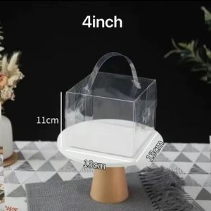50Pcs Transparent Pudding Cup Ice Cream Cup Mini Dessert Plastic Container With Lid Dessert Cup
