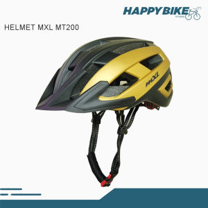 MXL HELM SEPEDA MT200 BLACK GOLD