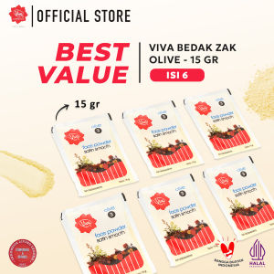 [Best Value !!!] Viva Bedak Zak (Refill - Face Powder) - Tersedia 3 warna - Isi 6 Pcs (15 gr & 25 gr)