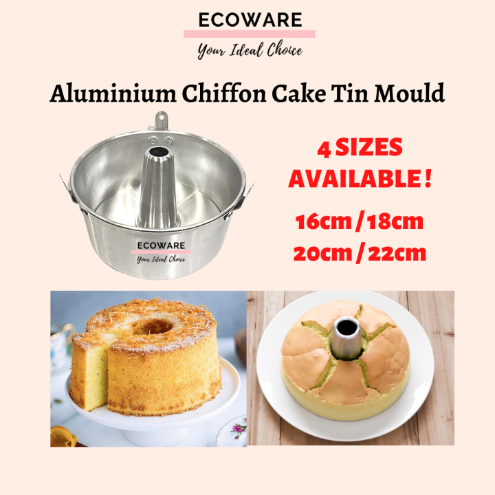 Round Chiffon Aluminum Chiffon Cake Pan Chiffon Cake Aluminium