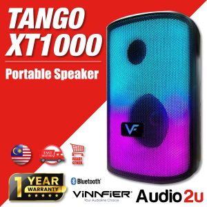 Vinnfier Tango XT1000 Portable Speaker Bluetooth V5.3 Variants Light Effects Bluetooth Speaker 30W Party Speaker