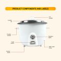 2L 3L 4L 5L Stainless Steel Rice Cooker Non Stick Multifunction Conventional Rice Cooker Small Periuk Nasi Elektrik. 