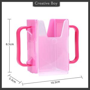 [Creative] Anti-Squeeze Cup Holder Adjustable Milk Cup Holder Juice Box Holder Portable Drink Holder For Home Car Or Traveling