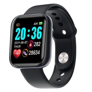 Y68 Smart Watch Macaron Colors Fitness Tracker Blood Pressure Heart Rate Monitor Sleep Fitness Smart Watch D20/Y68
