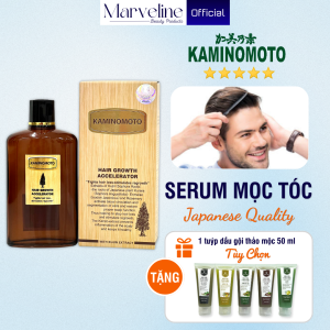 [Công nghệ mới] Tinh chất hỗ trợ mọc tóc ngăn rụng tóc cho Nhật Bản Kaminomoto Hair Growth Accelerator