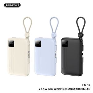 【3C Certified】Remax FC-13 10000mAh Powerbank 22.5W Fast Charging Remax FC-15 20000mAh Power Bank Remax Powerbank