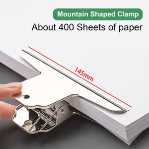 [SG Stock] Metal Clips | Round/File Clip | Multisize Office Stationery | Metal Clamps for Documents Receipts