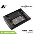 Audiocenter Artist T4.4V เพาเวอร์แอมป์ 4 แชนแนล แอมป์คลาส D 260 วัตต์ที่ 4 โอห์ม มี Hi-Z AT Prosound. 
