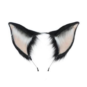 Hairhoop Plush Bat Ears Hairband Bendable Ear Headband Costume Hairhoop Women Theme Party Animation Headpiece