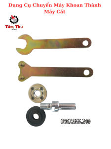 Bộ chuyển máy khoan cầm tay thành máy mài kim loại cắt  máy đánh bóng chà nhám tiện dụng