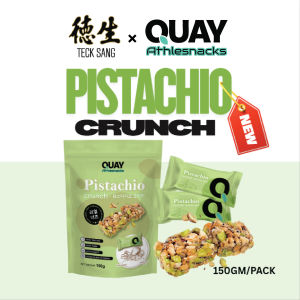 Quay Athlesnacks Pistachio Crunch (150G) - Healthy Snacks / Quay Wholefoods / Teck Sang