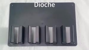 Dioche Hair Clipper Rack - Wall Mounted Storage for 4 Clippers - Easy to Assemble and Versatile Holder for Barber Shop and Home Use - Sturdy Design Keeps Your Workspace Organized