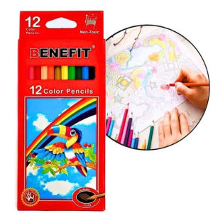 Pensil Warna Benefit Panjang 12 18 24 Warna - murah