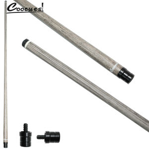 100% Carbon Fiber Billiard Shaft Wood Print Professional Black Technology Low Deflection Pro Taper Extra Spare Shaft for Pool Cue Stick