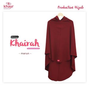 Khayr Moswear Hijab Khairah Bergo Instant Syari
